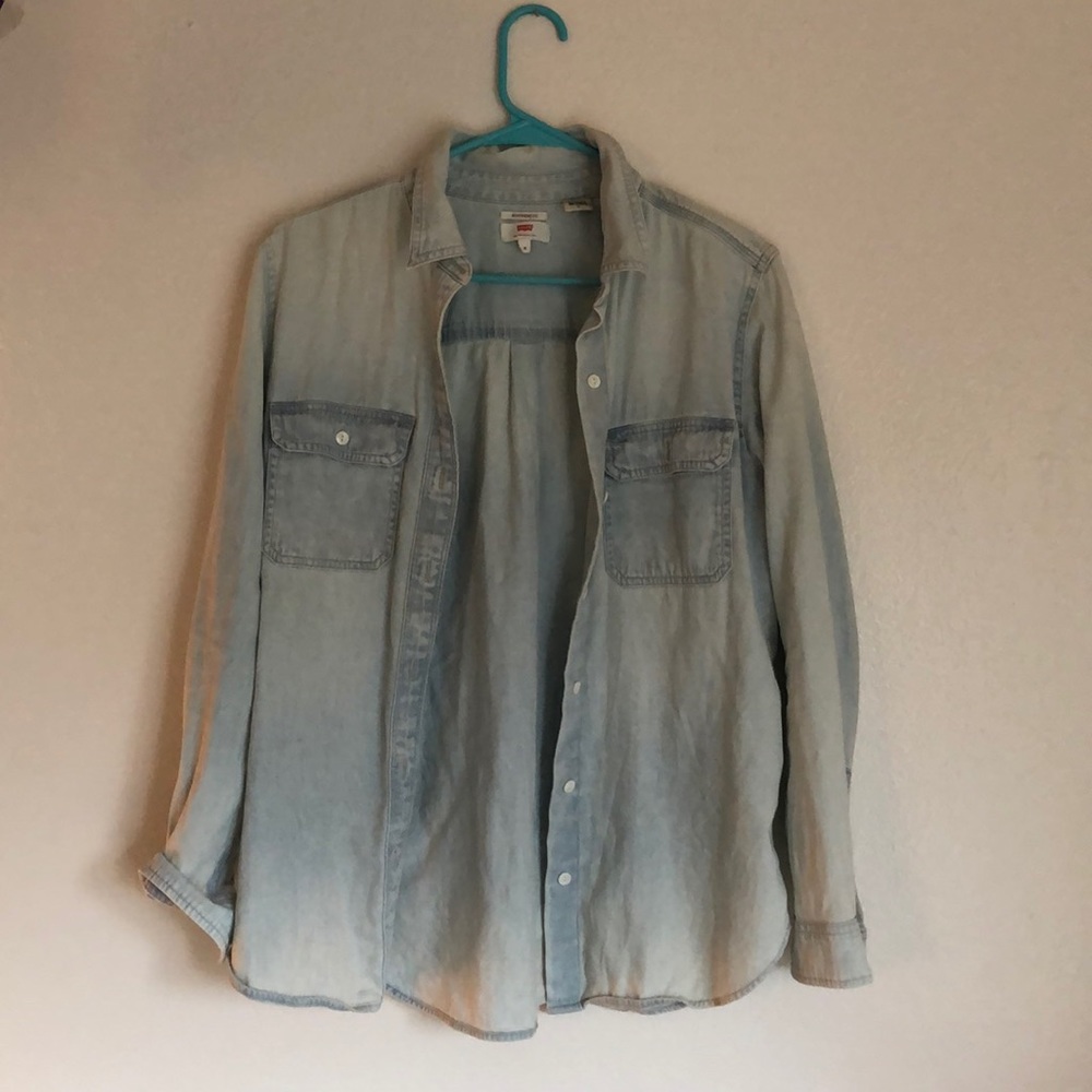 Levi’s Jean Button Down - image 1